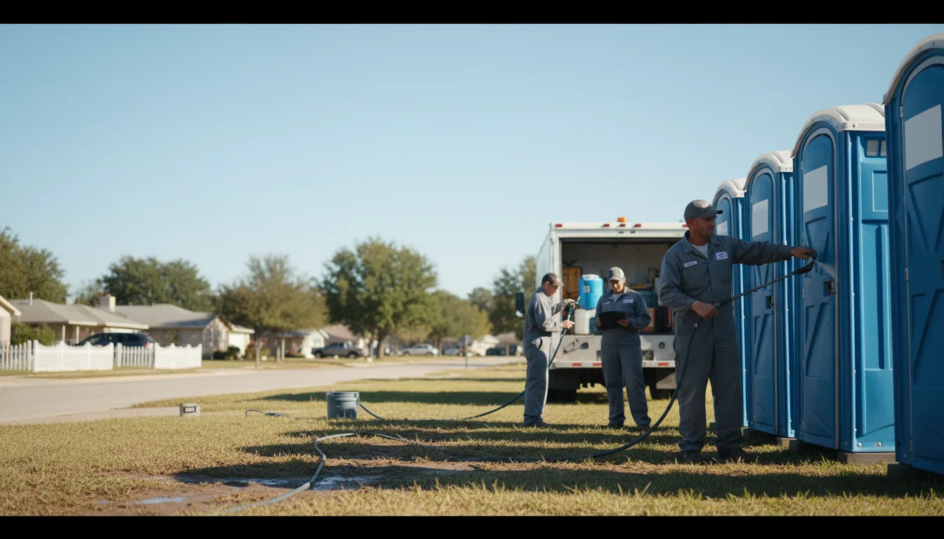 Long-Term Portable Toilet Rental in Mendon, IL near me